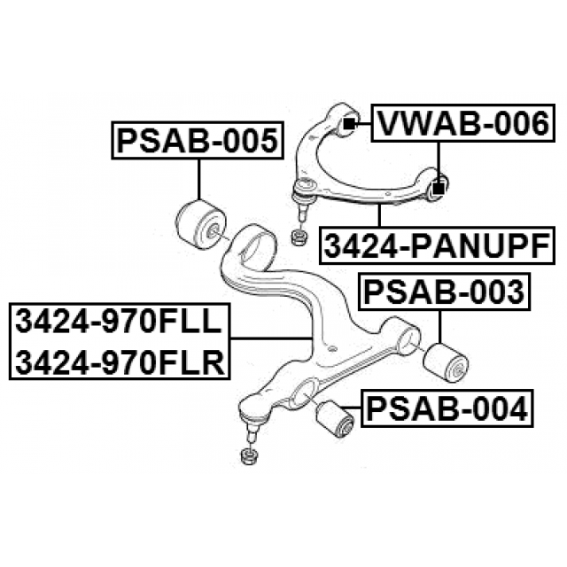 FEBEST PSAB-004