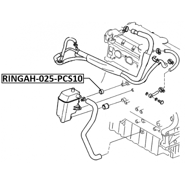 FEBEST RINGAH-025-PCS10
