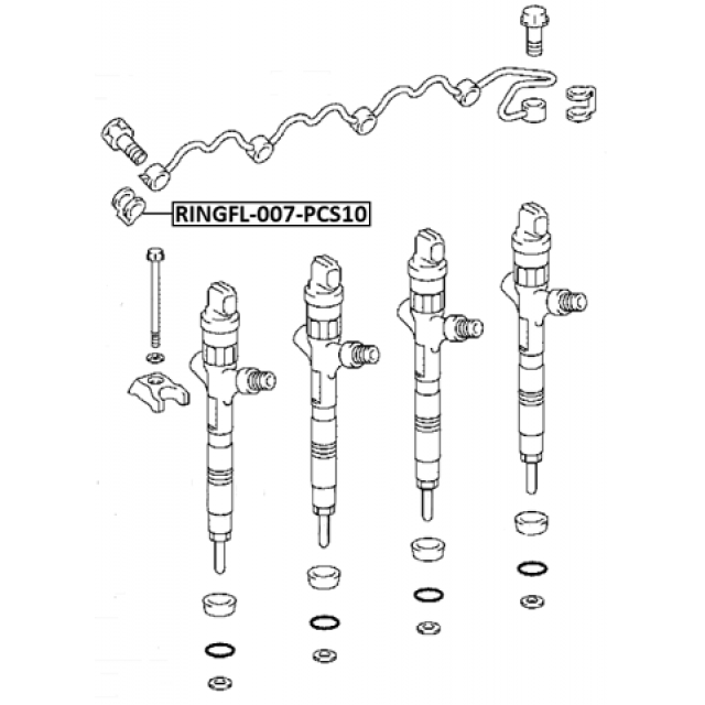 FEBEST RINGFL-007-PCS10