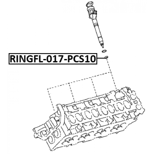 FEBEST RINGFL-017-PCS10