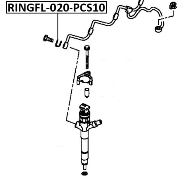 FEBEST RINGFL-020-PCS10
