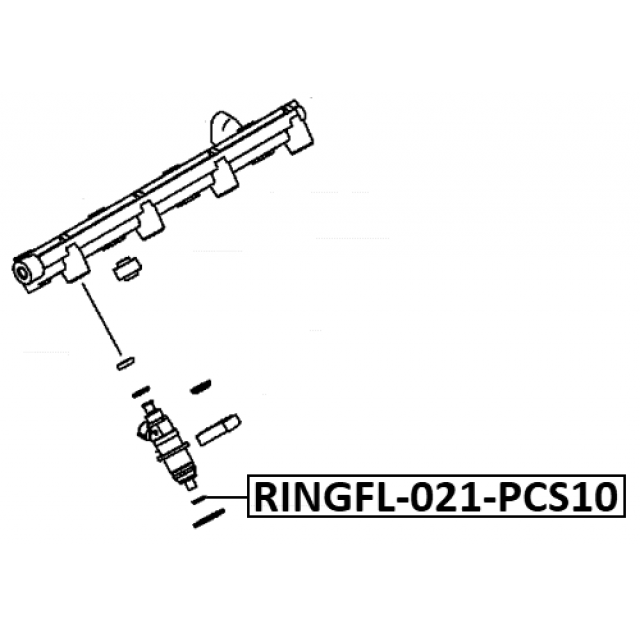FEBEST RINGFL-021-PCS10