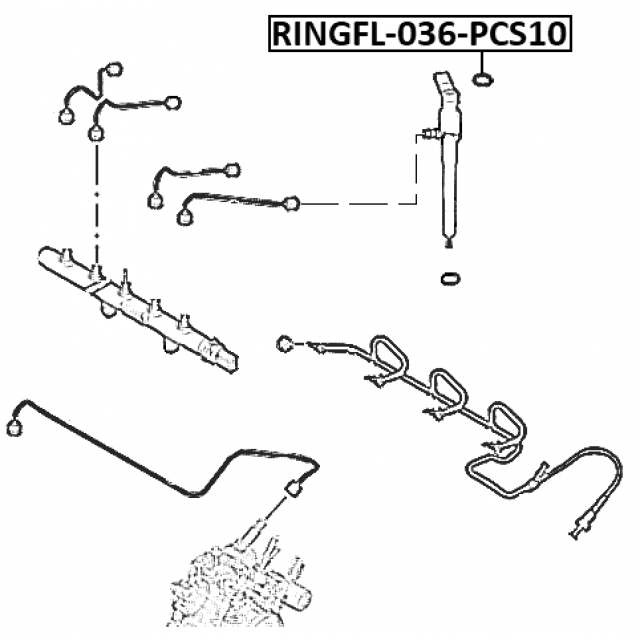 FEBEST RINGFL-036-PCS10