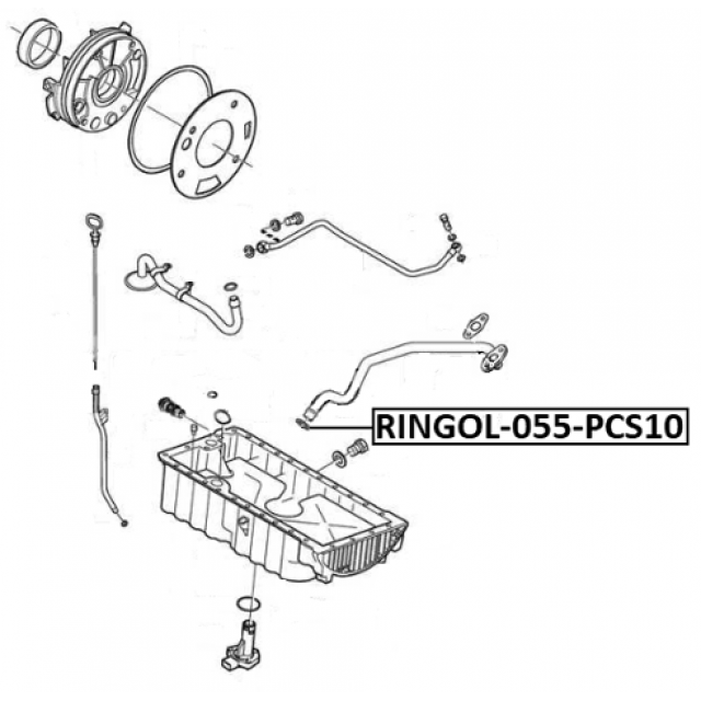 FEBEST RINGOL-055-PCS10