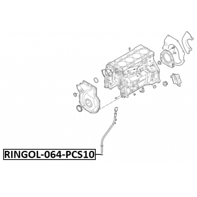 FEBEST RINGOL-064-PCS10