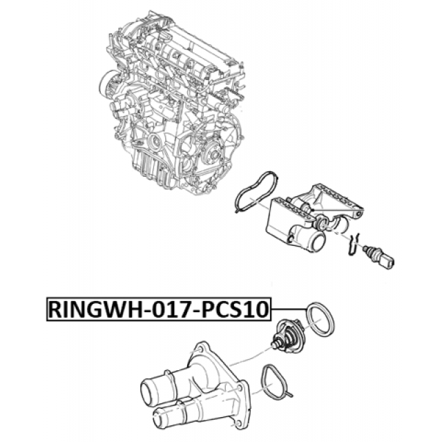FEBEST RINGWH-017-PCS10