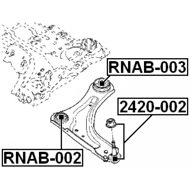 FEBEST RNAB-003