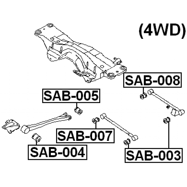 FEBEST SAB-008
