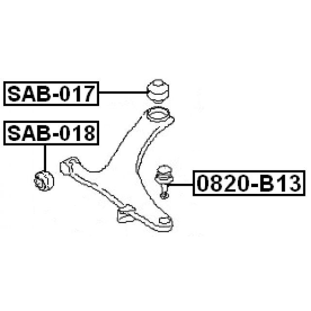FEBEST SAB-018