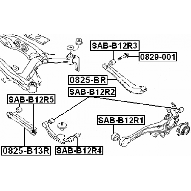 FEBEST SAB-B12R2