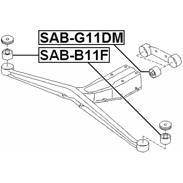 FEBEST SAB-G11DM