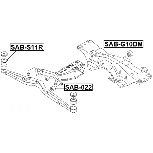 FEBEST SAB-S11R