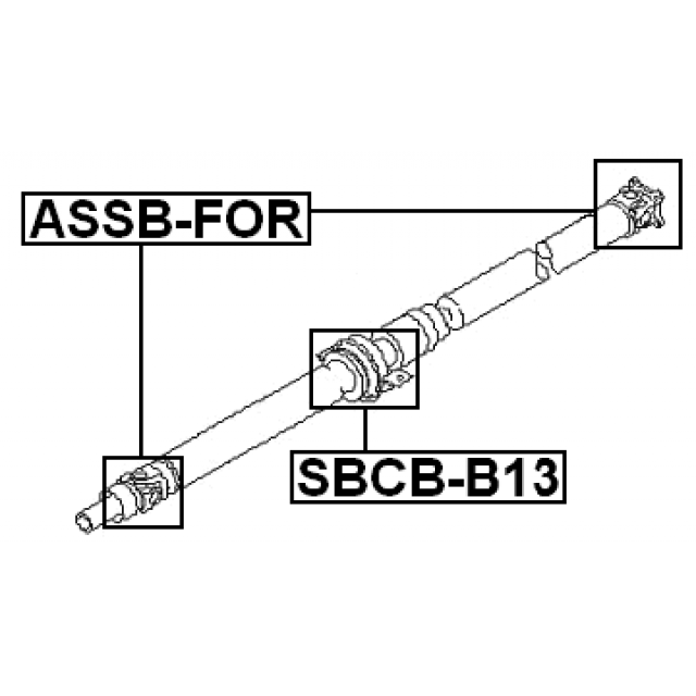 FEBEST SBCB-B13
