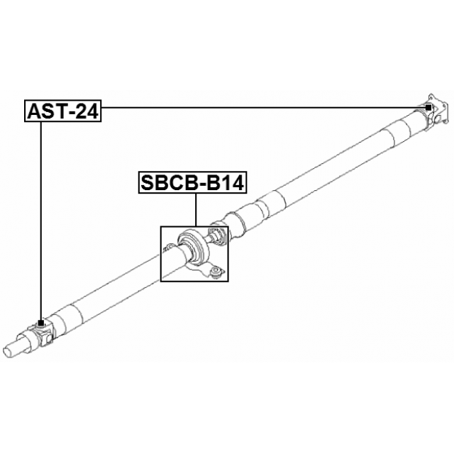 FEBEST SBCB-B14