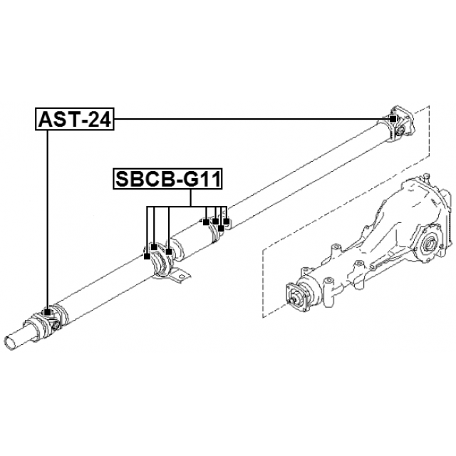 FEBEST SBCB-G11