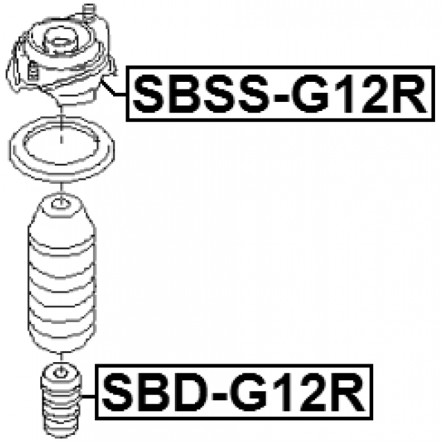 FEBEST SBD-G12R