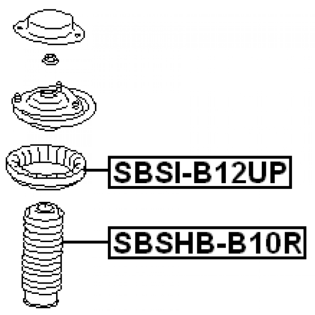 FEBEST SBSHB-B10R