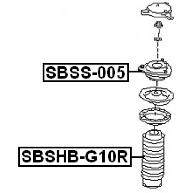 FEBEST SBSHB-G10R