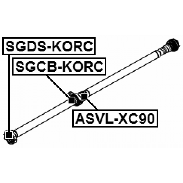 FEBEST SGDS-KORC