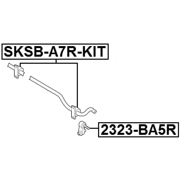 FEBEST SKSB-A7R-KIT