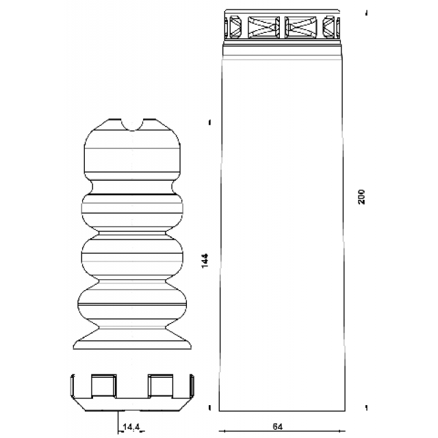 FEBEST SKSHB-A7R-KIT