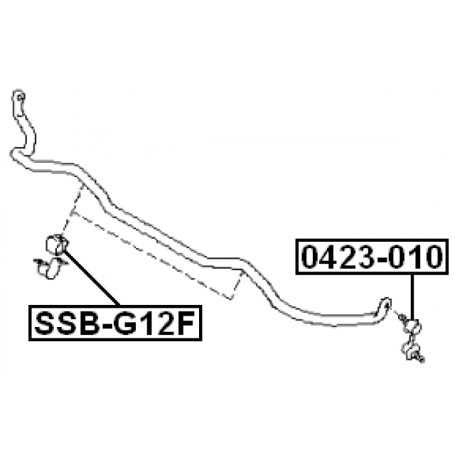 FEBEST SSB-G12F