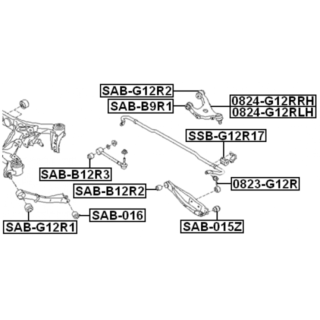 FEBEST SSB-G12R14