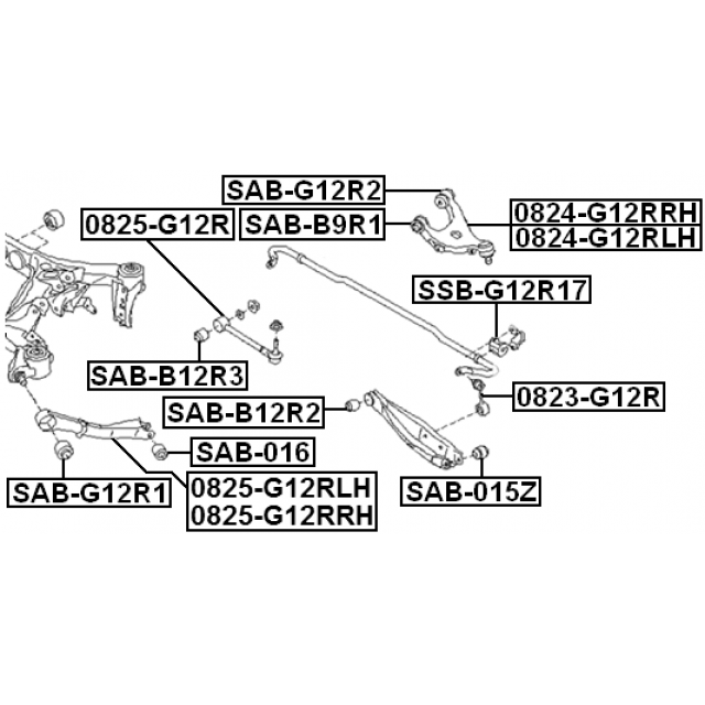 FEBEST SSB-G12R17