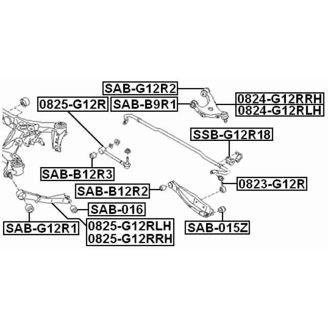 FEBEST SSB-G12R18