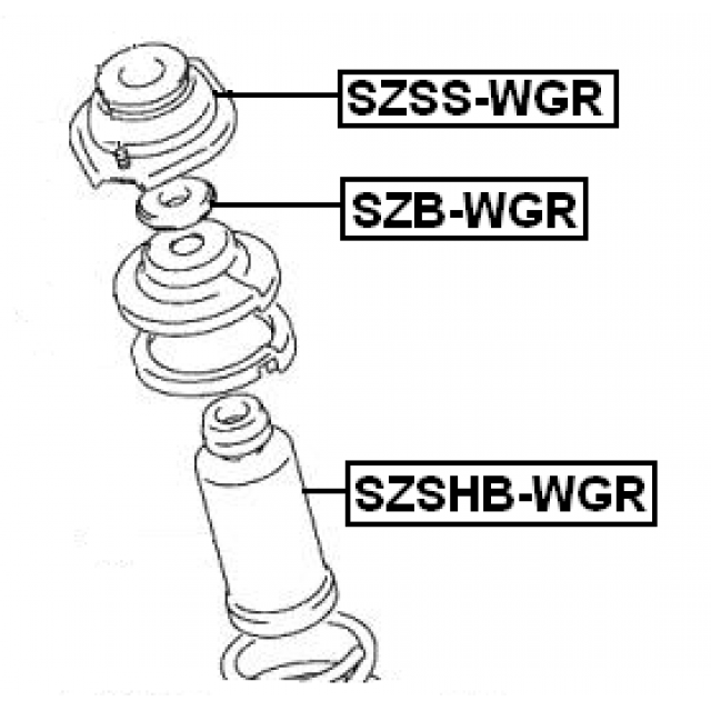 FEBEST SZB-WGR
