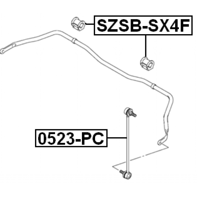 FEBEST SZSB-SX4F