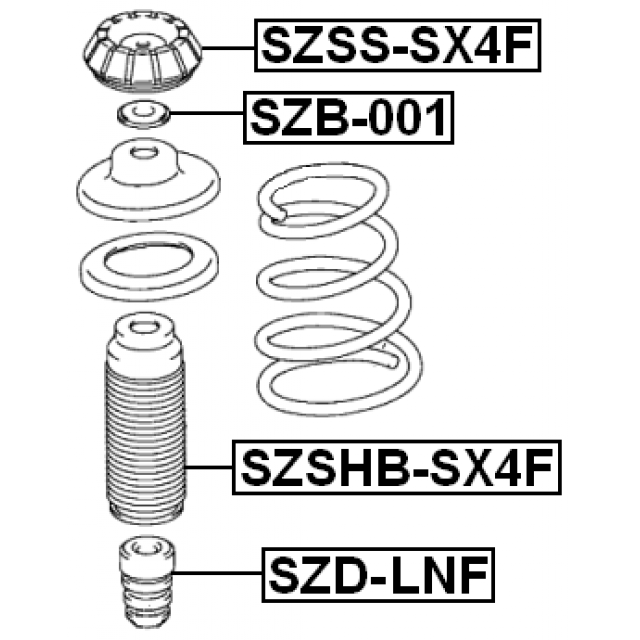 FEBEST SZSHB-SX4F