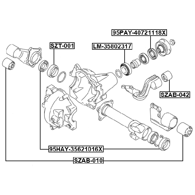 FEBEST SZT-001