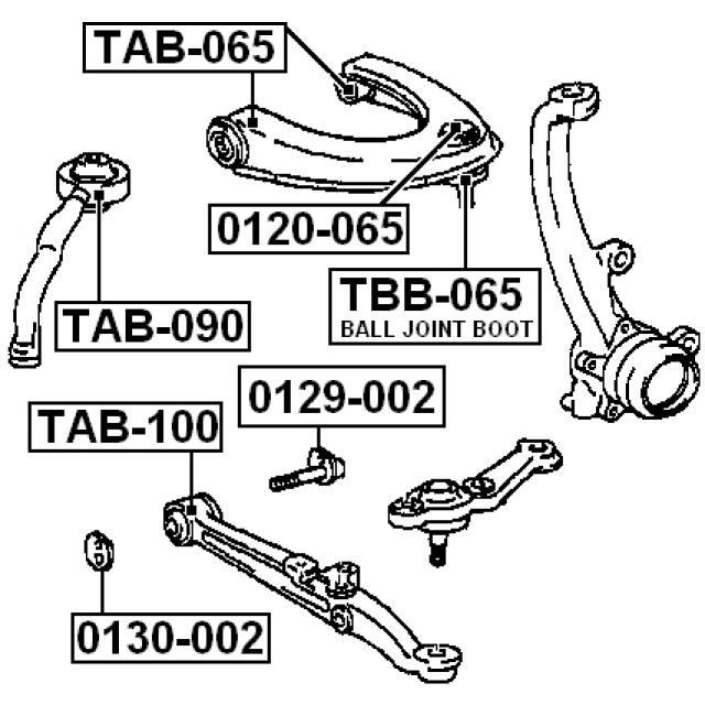 FEBEST TAB-090
