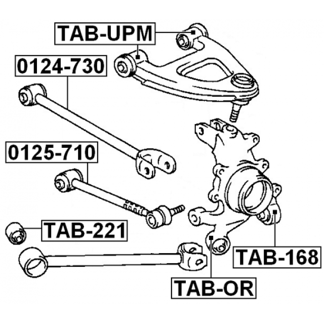 FEBEST TAB-168