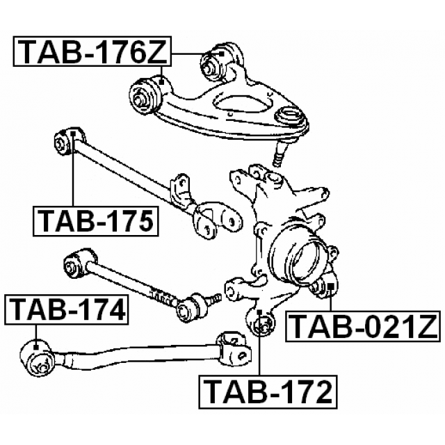 FEBEST TAB-176Z