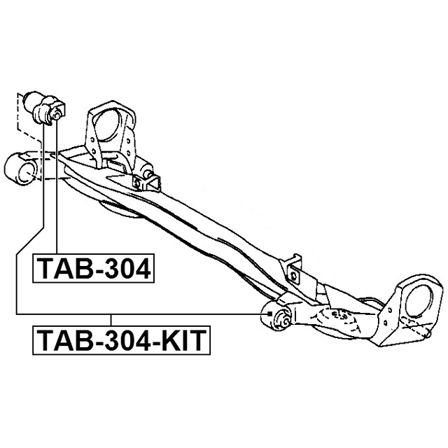 FEBEST TAB-304-KIT