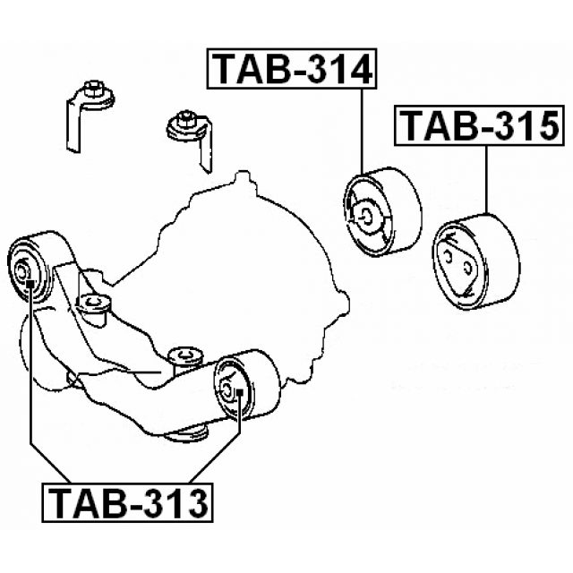 FEBEST TAB-313