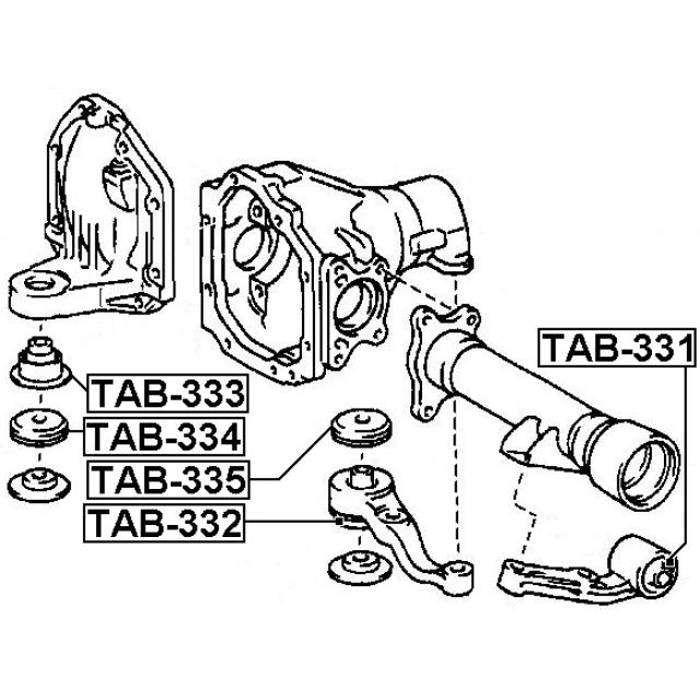 FEBEST TAB-334