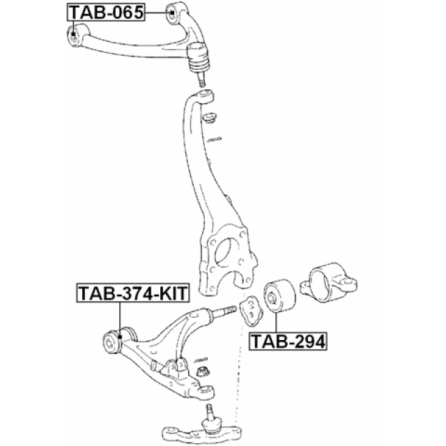 FEBEST TAB-374-KIT