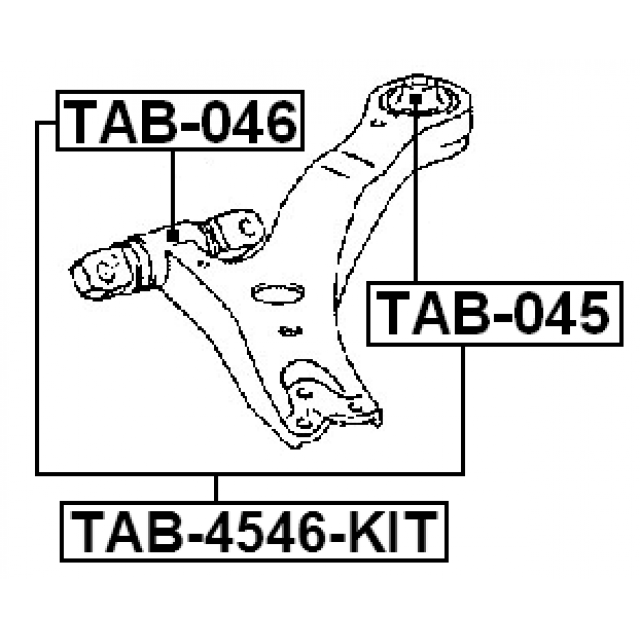 FEBEST TAB-4546-KIT