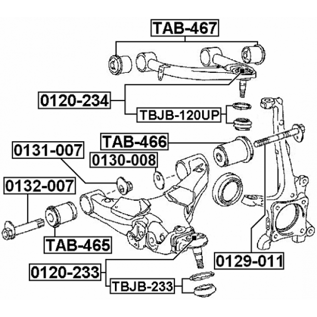 FEBEST TAB-466