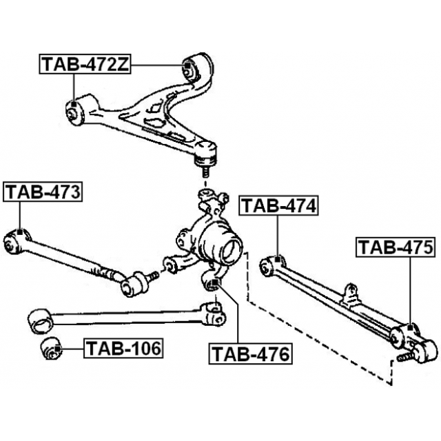 FEBEST TAB-474