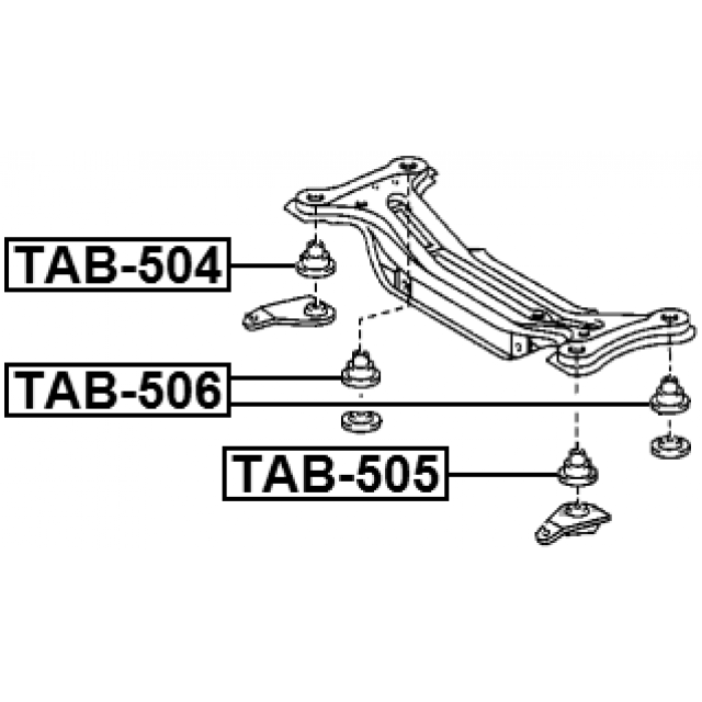 FEBEST TAB-504