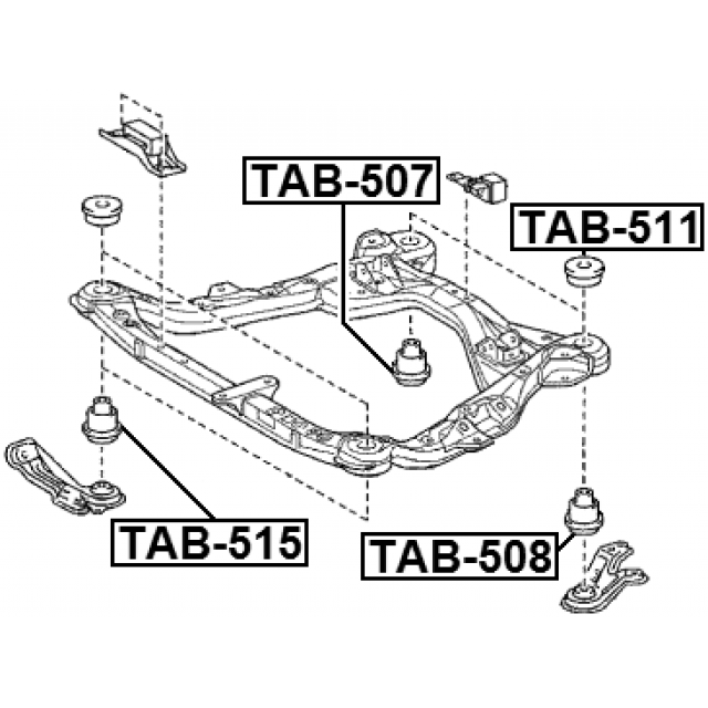 FEBEST TAB-515