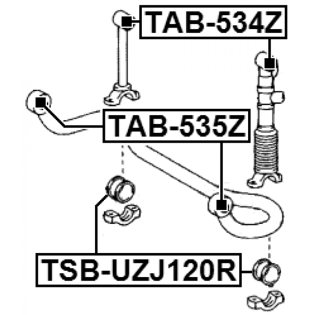 FEBEST TAB-535Z