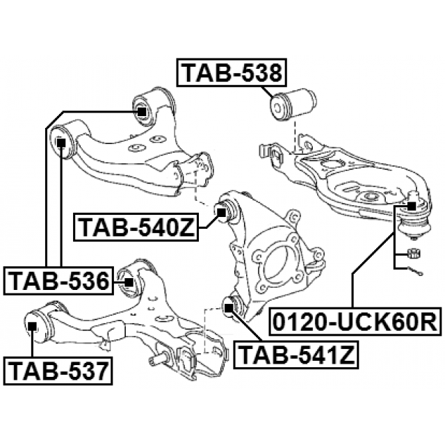 FEBEST TAB-536