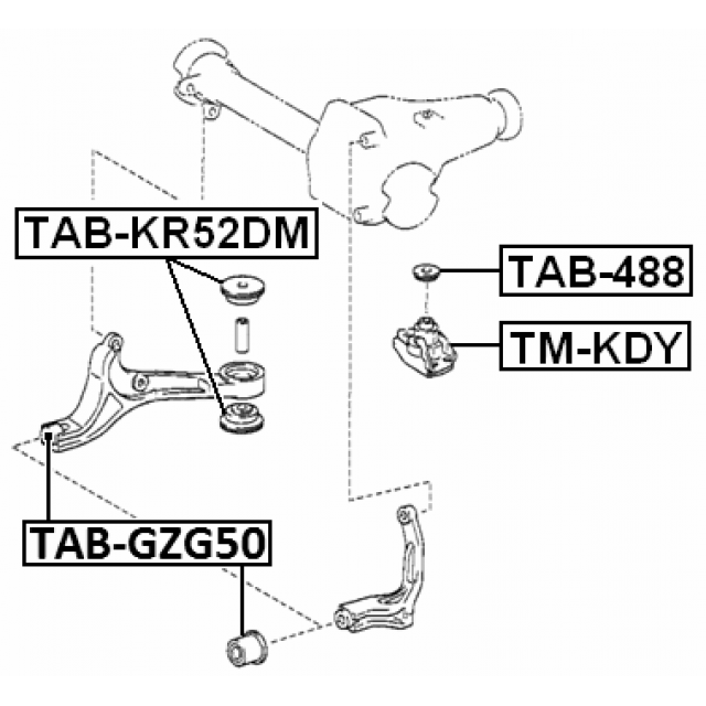 FEBEST TAB-GZG50