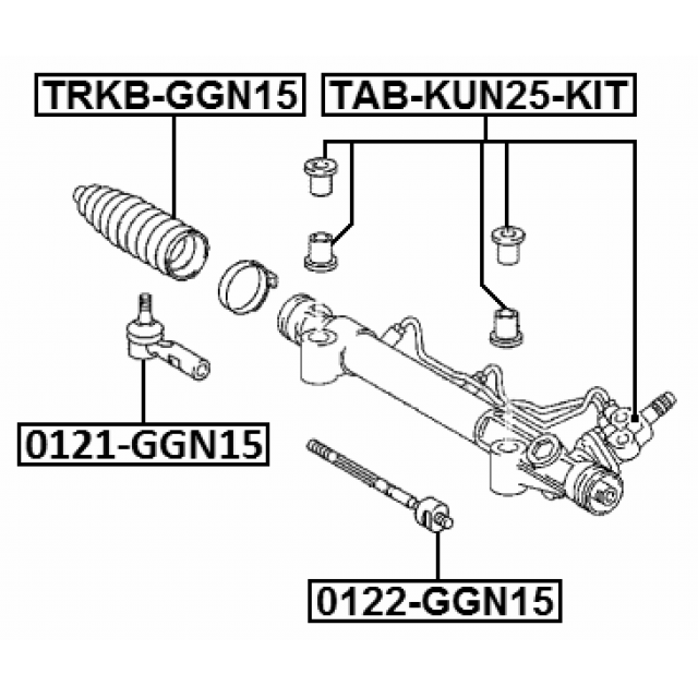 FEBEST TAB-KUN25-KIT