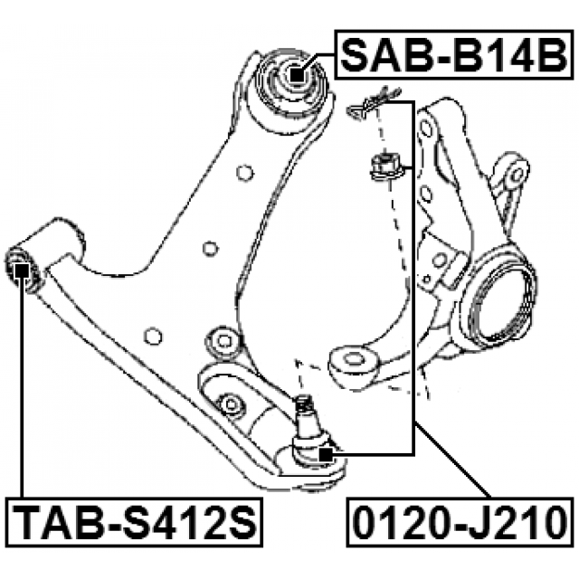 FEBEST TAB-S412S